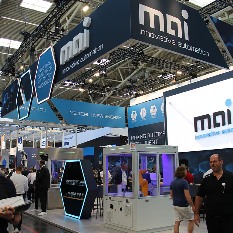 mai-automatica-2025 MAi Messestand automatica München 2025