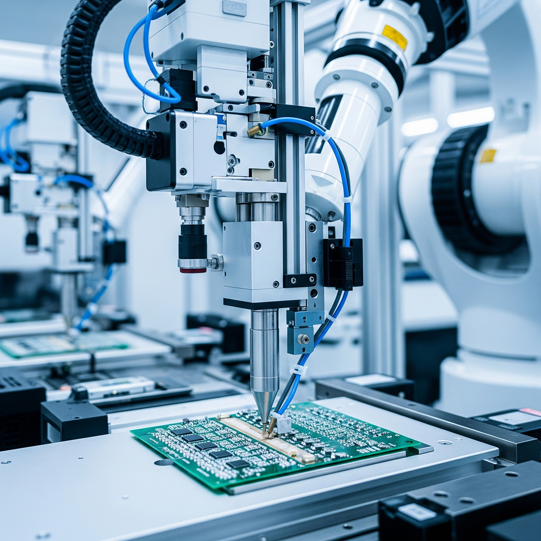 Lötpaste dosieren Lötpaste auftragen Lotpaste aufbringen Lötpaste applizieren Lötpaste verteilen Lötpaste ausgeben Dispense solder paste